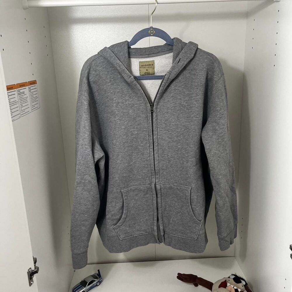 Sonoma-goods-for-life Men's Grey Hoodie